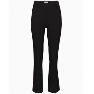 Babaton Aritzia Black Publish Pant / Trousers